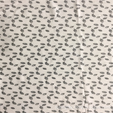 Rayon Nuts Design Print Fabric